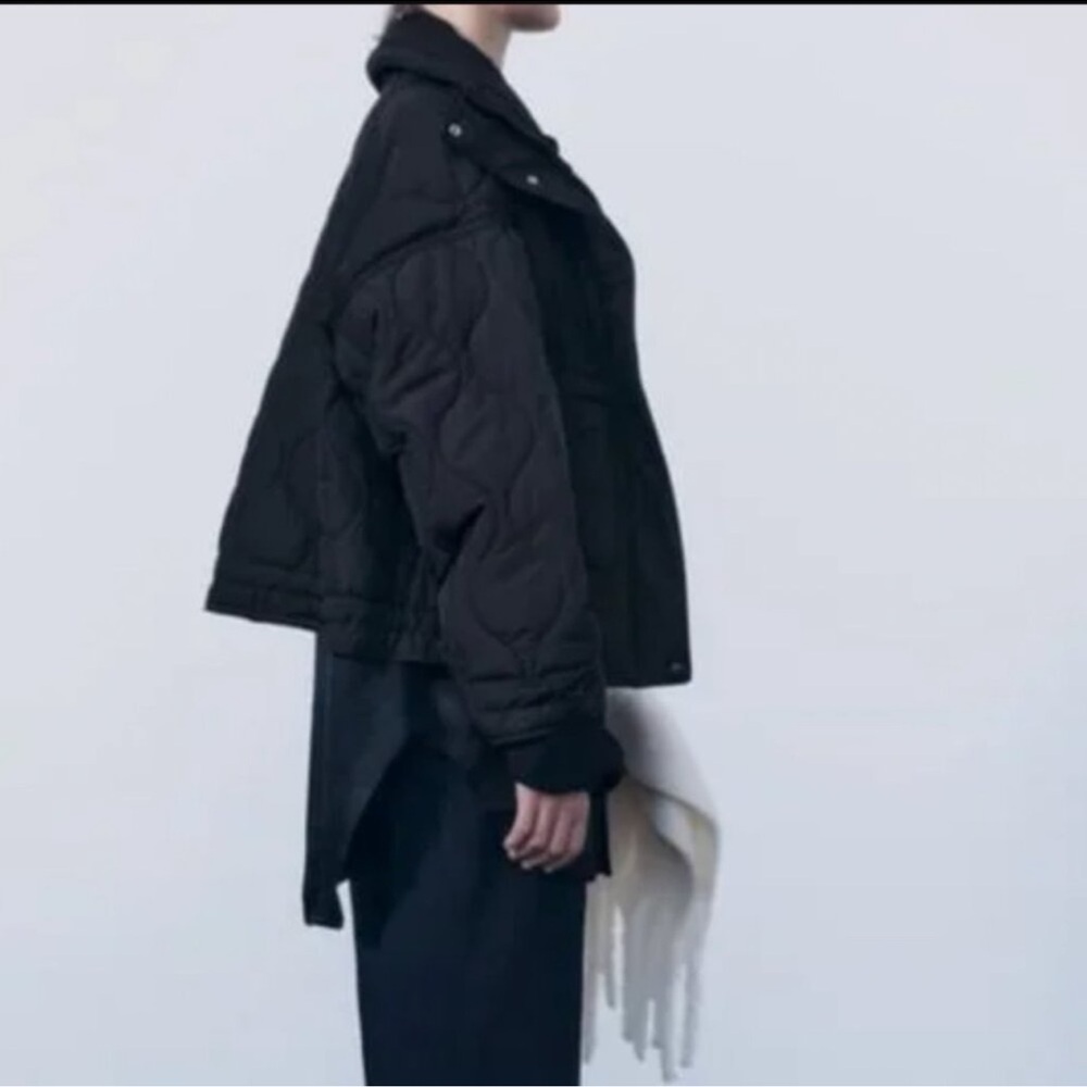 ZARA WATER REPELLENT PUFFER JACKET S - Picture 2 of 8